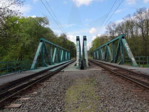 Railway bridge - injection, Ostrava